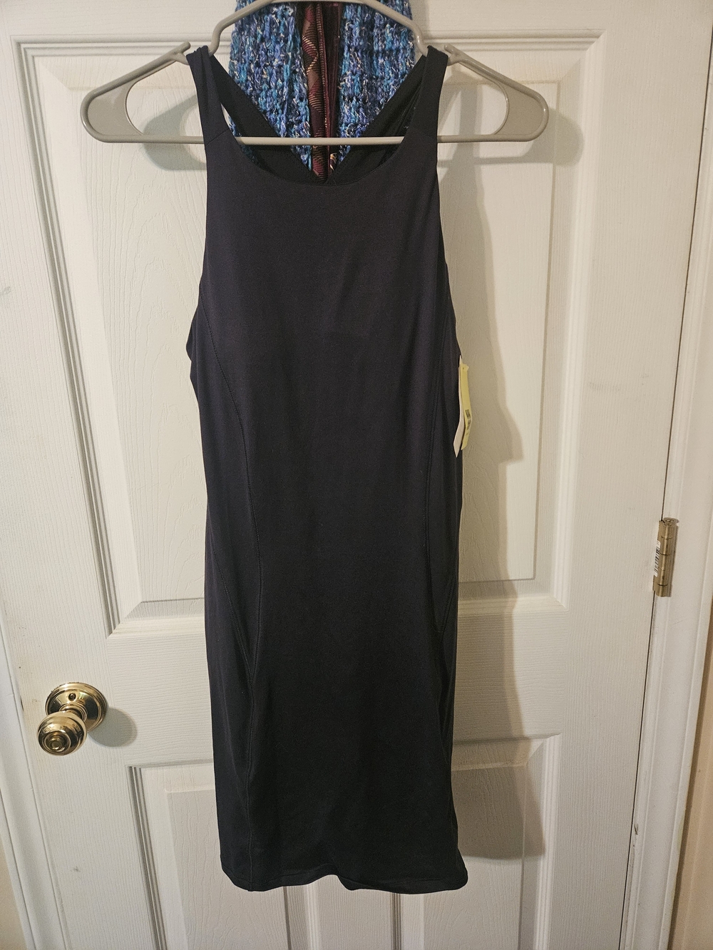 all in motion Black Sleeveless Mid-Length Tank Dress
